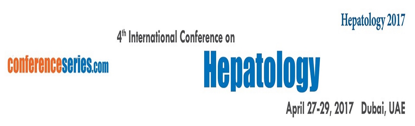 Conference Series LLC is pleased to invite you all to the 4th International Conference on Hepatology  to be held in beautiful city, Dubai, UAE during April 27-29, 2017. The conference highlights the theme To create global awareness and to share novel approaches on treating Liver and Pancreatic Diseases.